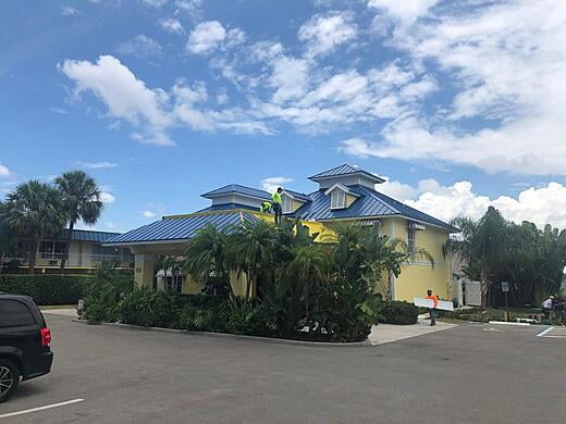 Naples Garden Inn — Roof Project