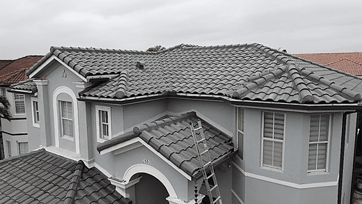 Finished Tile Roof Project