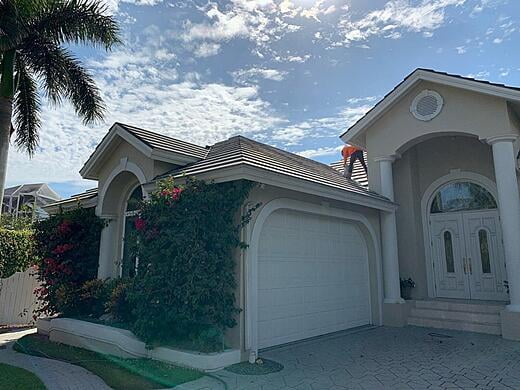 Kinsella Miter Tile Roof